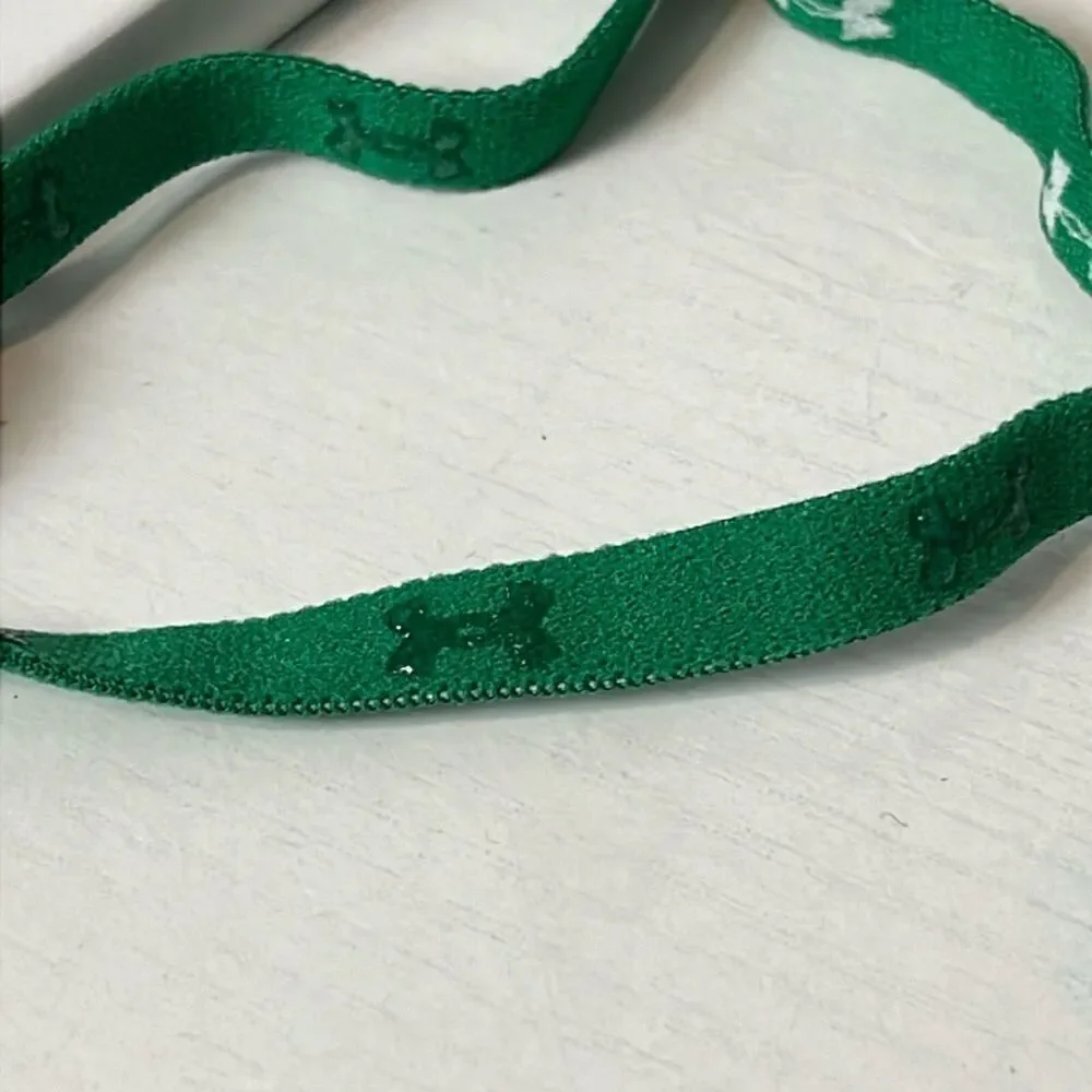 Under Armour Green & Blue Mini Headbands Soft Ultra Comfortable Elastic (568)